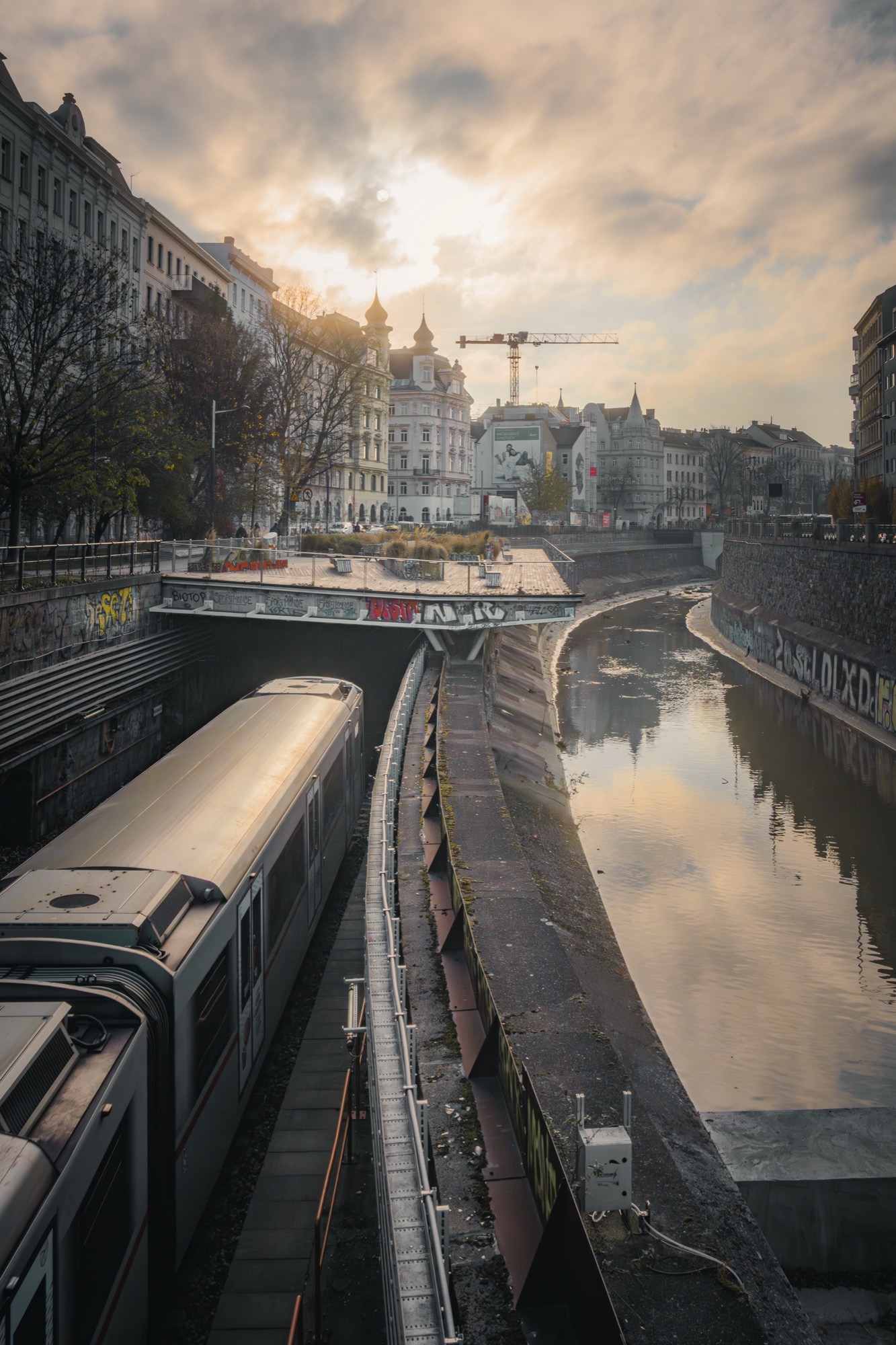 Vienna canal sunset — Best Alex Shots, Vienna